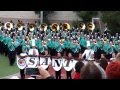 Santiago HS Marching Band & Color Guard - Pass & Review: 2013 Pasadena Bandfest