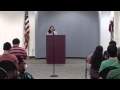 Writer Artist in Residence - Reyna Grande on October 17, 2012