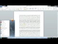 Word 2010 Document Formatting