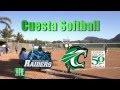 Cuesta Softball vs. Moorpark Top of the 7th I...