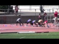 Kemarley Brown and Rajee Orr 100m at Norcal Trials