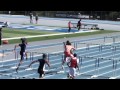 Davon Wilson and Aubrey Conley 110HH at College of San Mateo