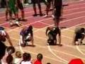 Koleon Prescott wins 100m at Sacramento State 3/22/08