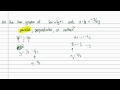 Intermediate Algebra - Additional Properties of Lines (Part B)